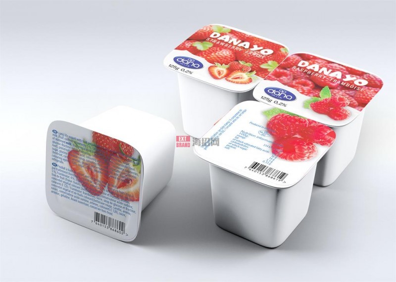 德国草莓-覆盆子口味 4x125g 酸奶