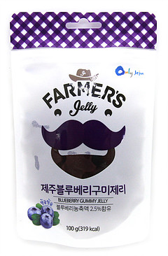 韩国果冻Farmer's Jeju Blueberry Jelly