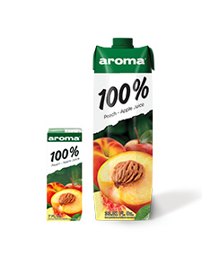 土耳其香气100％桃 - 苹果汁
