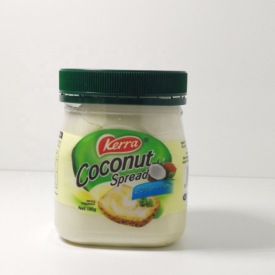 马来西亚进口品牌非转基因无谷蛋白，180克原味 Kerra 椰子果酱