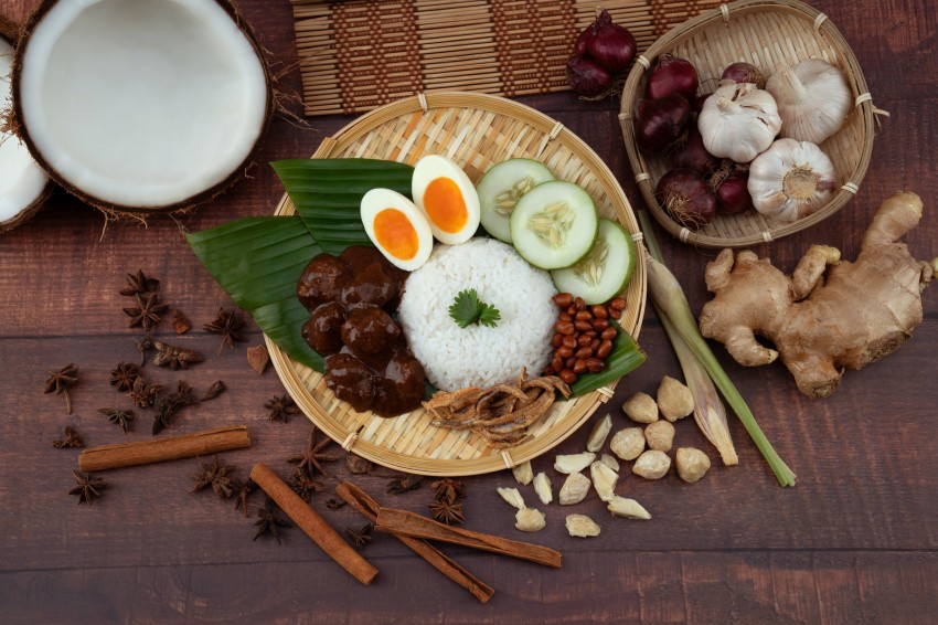 马来西亚进口品牌婆罗洲秘制即时食品香料椰浆饭