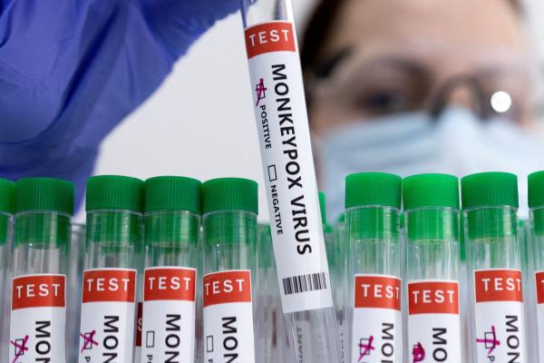 Illustration shows test tubes labelled 