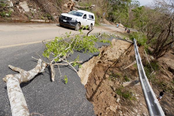 Aftermath of Hurricane Agatha in southern Mexico