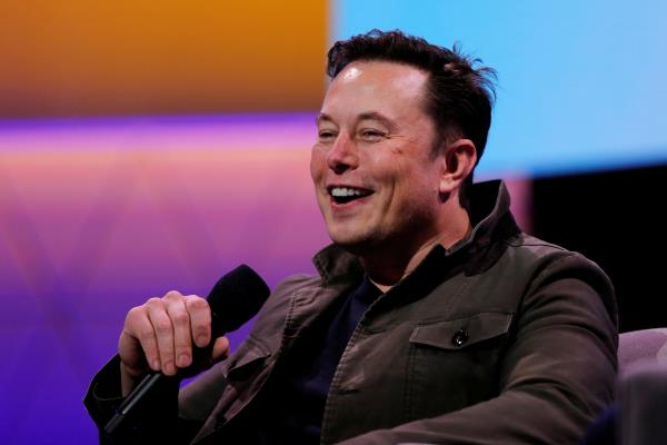 SpaceX owner and Tesla CEO Elon Musk speaks during a co<em></em>nversation with legendary game designer Todd Howard at the E3 gaming co<em></em>nvention in Los Angeles