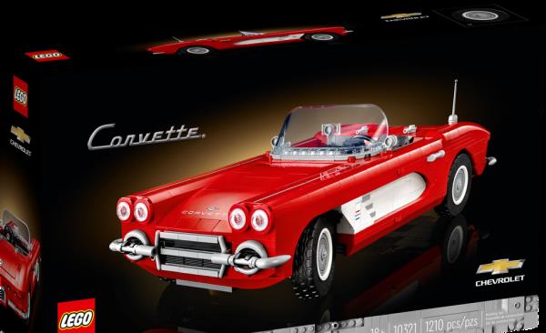 lego chevrolet corvette model