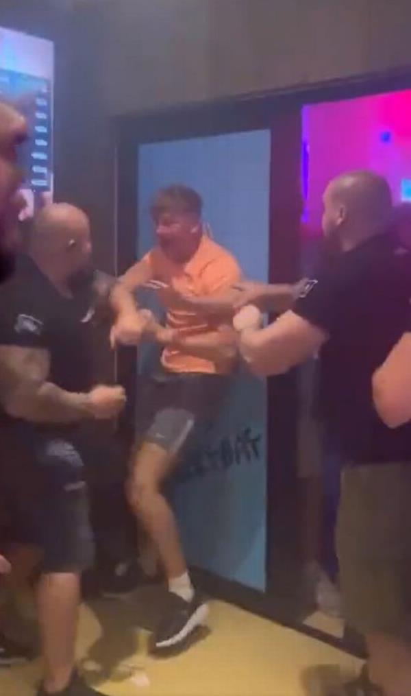 James Taylor being beaten by bouncers at Zante bar