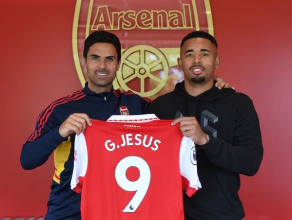 Gabriel Jesus is now enjoying his time at Arsenal
