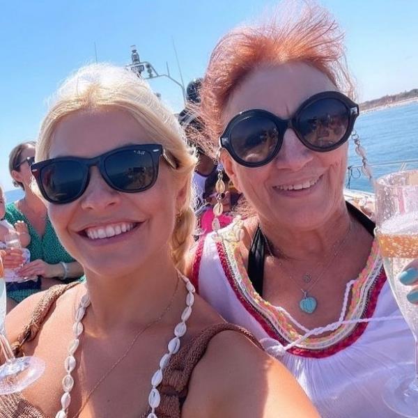 Holly Willoughby has paid tribute to her late mother-in-law
