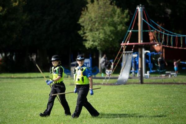 Knife sweeps have been carried out in parks
