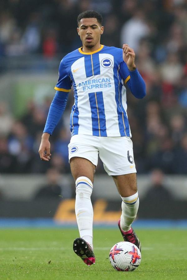 Colwill played 17 times in the Premier League for Brighton & Hove Albion