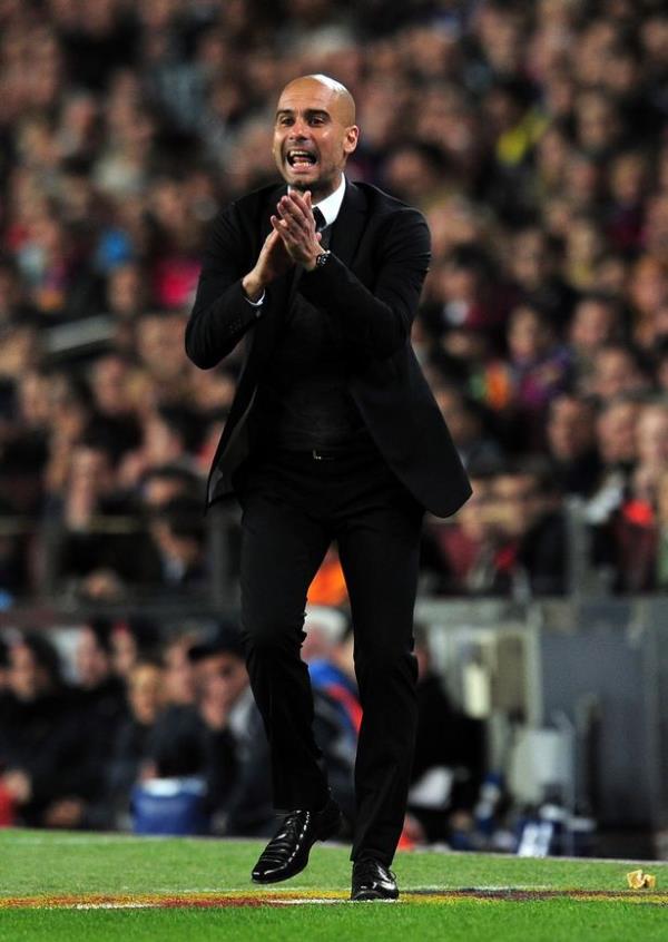 Barcelona manager Pep Guardiola