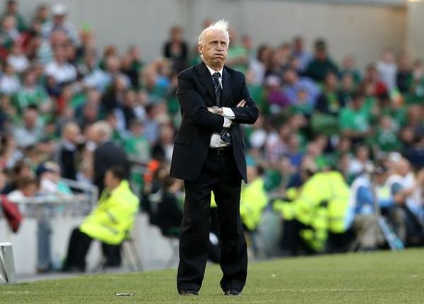 Republic of Ireland manager Giovanni Trapattoni