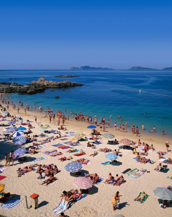 Thousands more are set to jet off to locations were clusters are forming (Vigo, Spain, pictured)