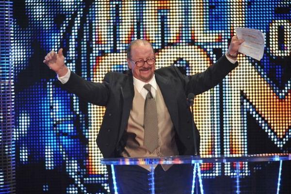 Terry Funk attends the 2011 WWE Hall Of Fame Induction Ceremony at the Philips Arena on April 3, 2011