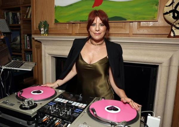 DJ Michelle Pesce at San Vicente Bungalows earlier this year
