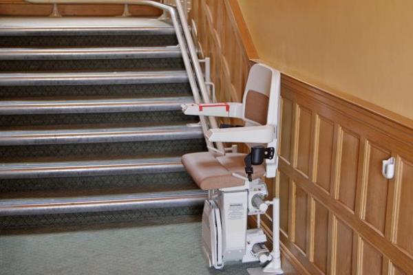 He was originally told that the stairlift would o<em></em>nly be broken for two weeks