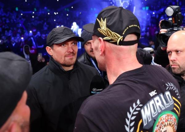 Carl Froch wanted to see Tyson Fury square off with Oleksandr Usyk