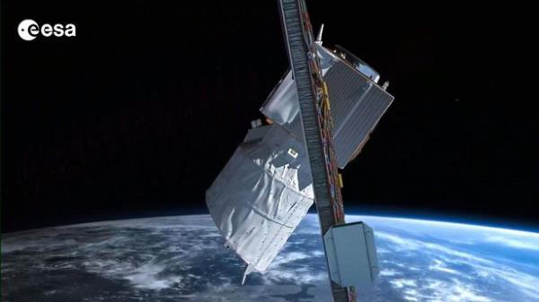 Aeolus was crashed into the waters in world first to lower risk of space debris landing on Earth