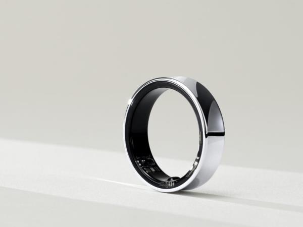 Samsung Electro<em></em>nics displayed prototype Galaxy Rings in silver, black, and gold at the Mobile World Co<em></em>ngress in Barcelona, offering unobtrusive, always-on health mo<em></em>nitoring with co<em></em>ncealed sensors, slated for release later this year. (Samsung Electronics)