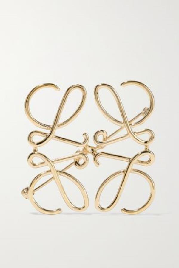 Gold-Tone Brooch