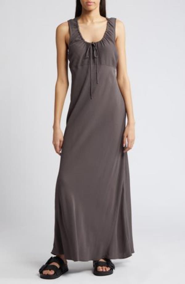 Floral Tapestry Lace-Up Back Strapless Minidress