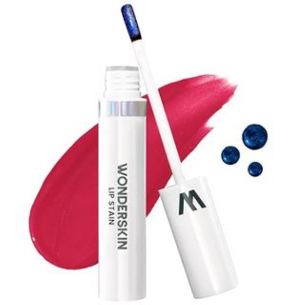 Wo<em></em>nderskin Wo<em></em>nder Blading Lip Stain Peel Off Masque - Long Lasting, Waterproof and Transfer Proof Pink Lip Tint, Matte Finish Peel Off Lip Stain (first Kiss Masque)