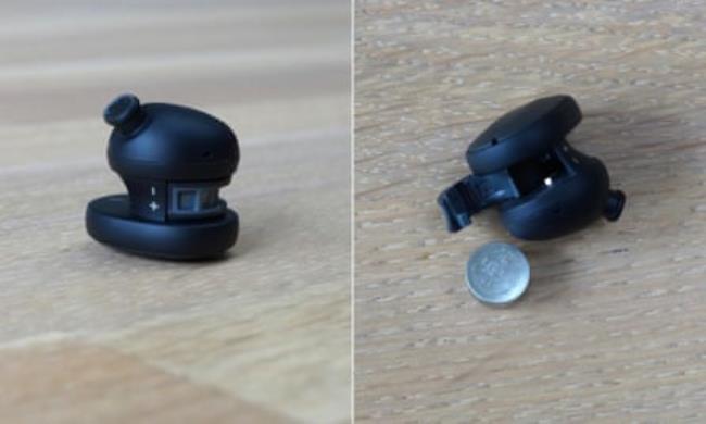 Images showing the battery replacement process of the Fairbuds.