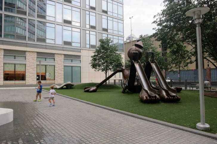 Most unique playgrounds in the U.S.: Silver Towers Playground in NY.
