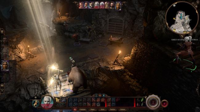 Tiefling Paladin And Haslin Block Minthara While Rogue Sneak Attack Ranged