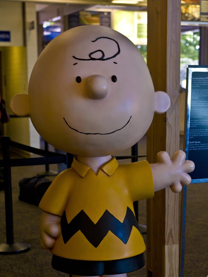 Charlie Brown is pictured