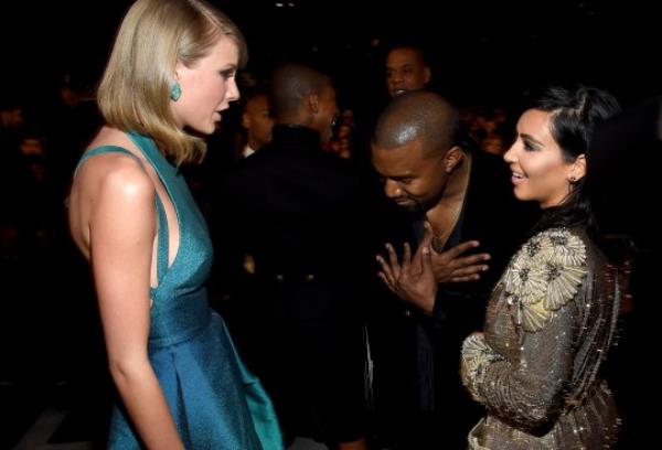 Taylor meets Kanye and Kim
