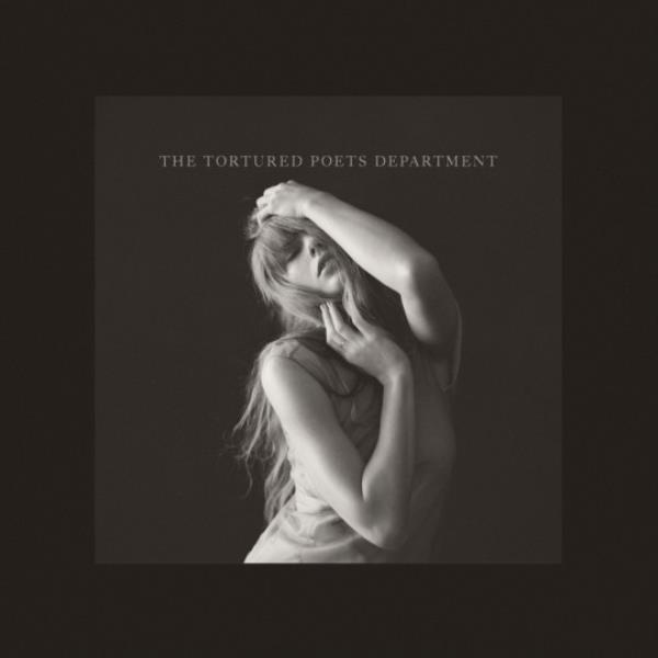 This cover image of The Tortured Poets Department by Taylor Swift