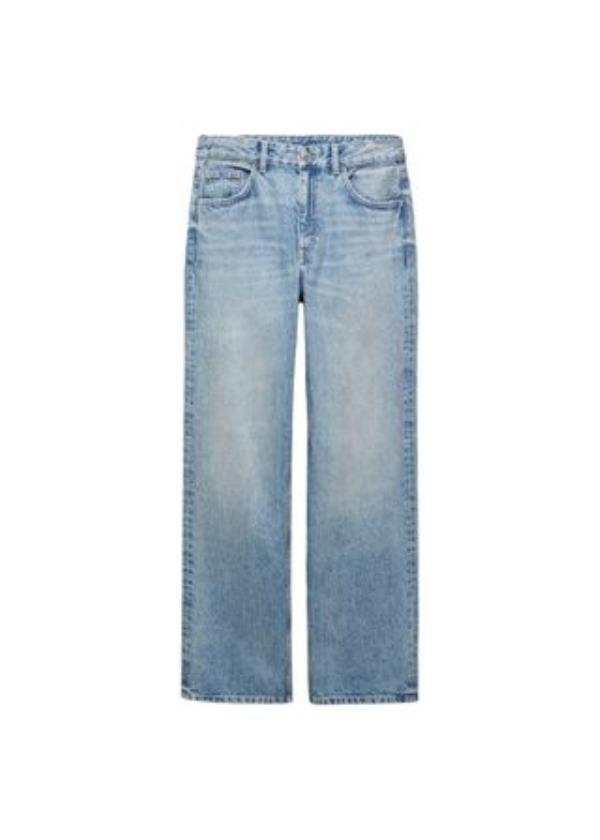 Mid-Rise Straight Jeans - Women