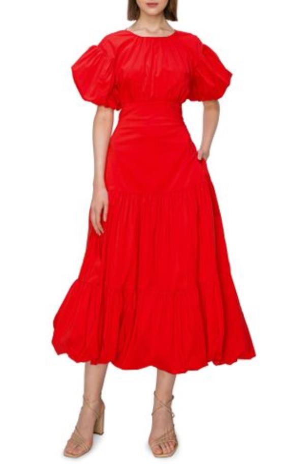 Jacqueline Stripe Long Sleeve Shift Dress