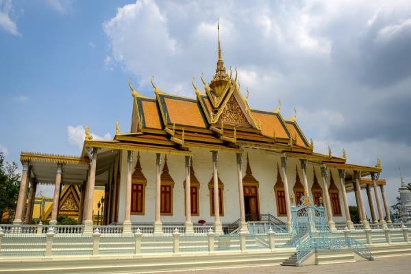 Phnom Penh Silver Pagoda in Cambodia