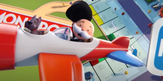Mo<em></em>nopoly Go, Mr. Mo<em></em>nopoly in an airplane