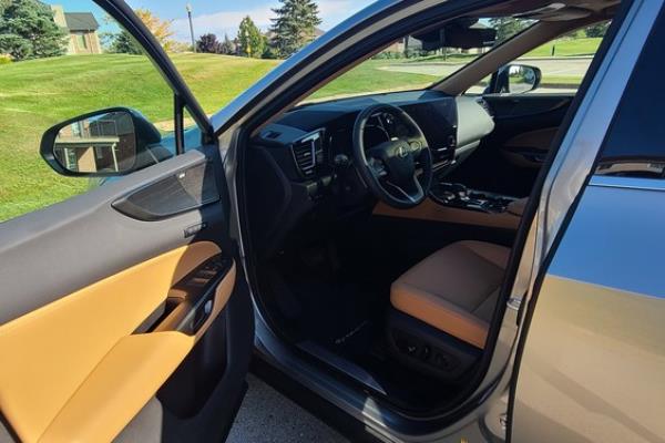 When shopping for his Lexus NX 350h, John Storjohann was not able to choose his colours, but is happy with the Atomic Silver and Palomino leather Lexus he got.