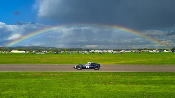 Friday's practice teetered on the brink of showers – with some stunning rainbow backdro<em></em>ps