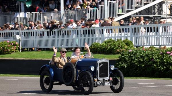 The Austin Seven's centenary was celebrated at the 2022 Goodwood Revival