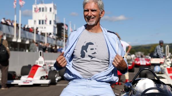Damon Hill drove some of father Graham's historic F1 cars at the 2022 Revival