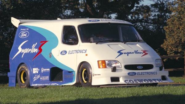 Ford SuperVan 4.2 has had everything stripped out to save weight.