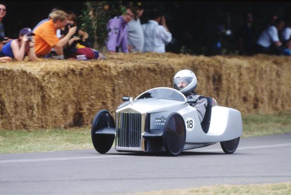 Rolls-Royce's RR-0.01 and RR-0.02 soapbox racers