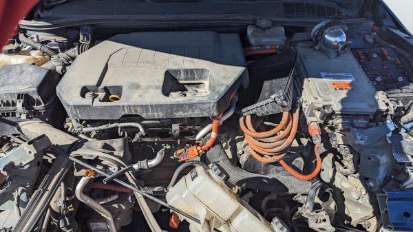 19 - 2013 Chevrolet Volt in Colorado wrecking yard - photo by Murilee Martin
