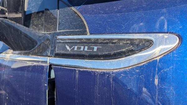 21 - 2013 Chevrolet Volt in Colorado wrecking yard - photo by Murilee Martin
