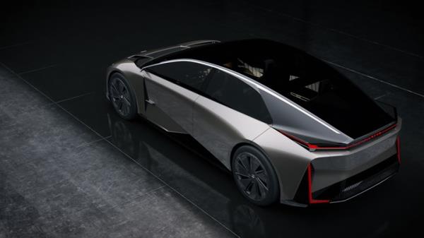 Lexus LF-ZC: electric sports saloon heading to production in 2026
