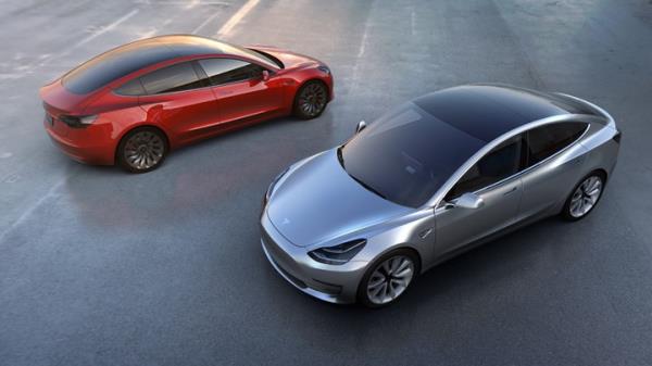 Glass roof bathes Tesla Model 3 cabin in light