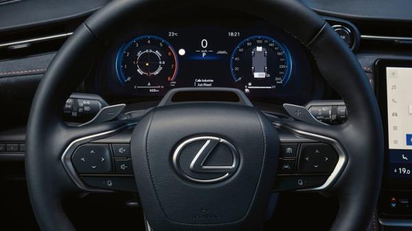 Digital dials as standard on Lexus LBX
