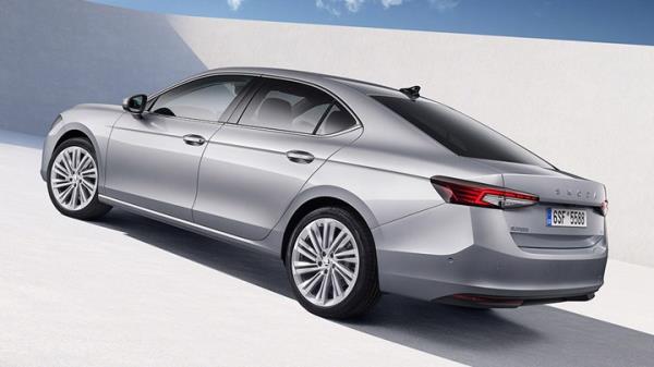 First official sketch: the new 2024 Skoda Superb