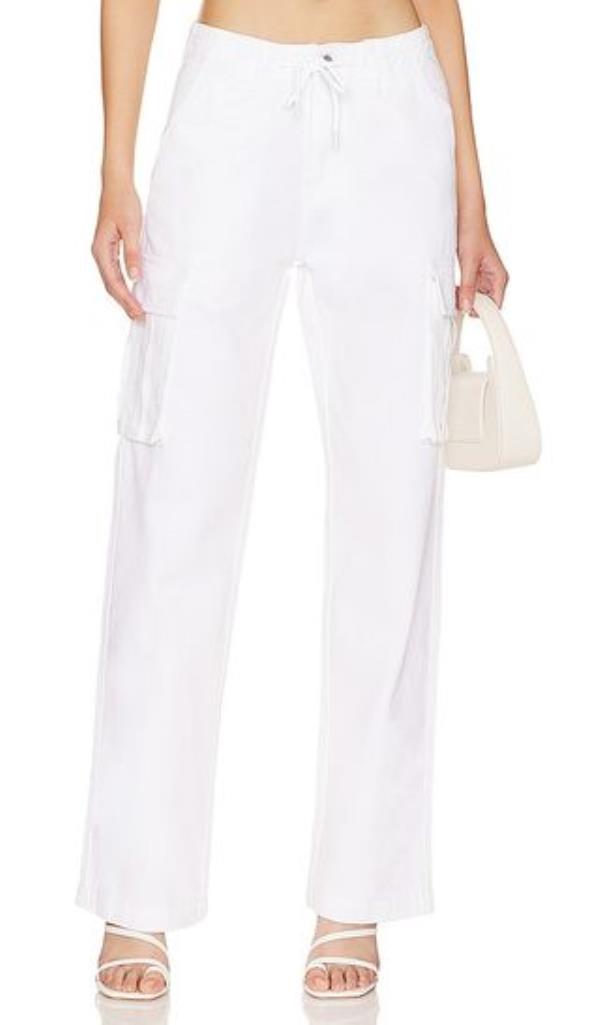 Sailor Slim Wide-Leg Jean in White
