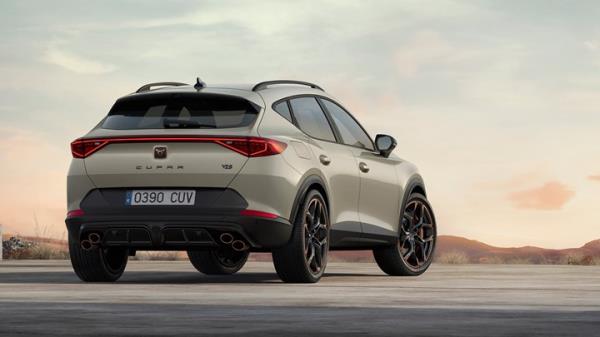 The new Cupra Formentor VZ5: five-cylinder power brings 385bhp